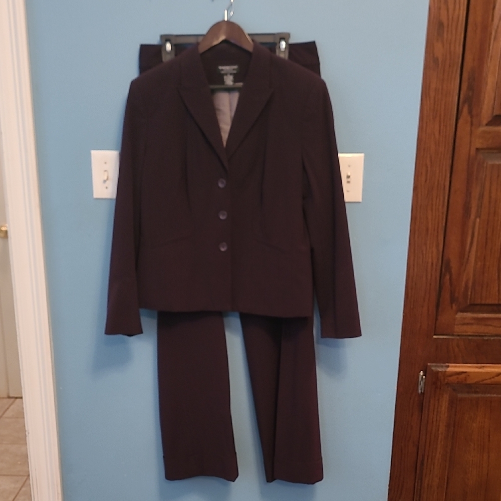 Dark Purple Suit Set